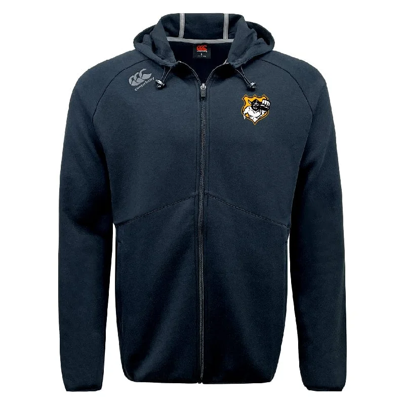 Camping hiking trail tie-Seattle Vikings Rugby Tempo Vapodri Full-Zip Hoodie by Canterbury