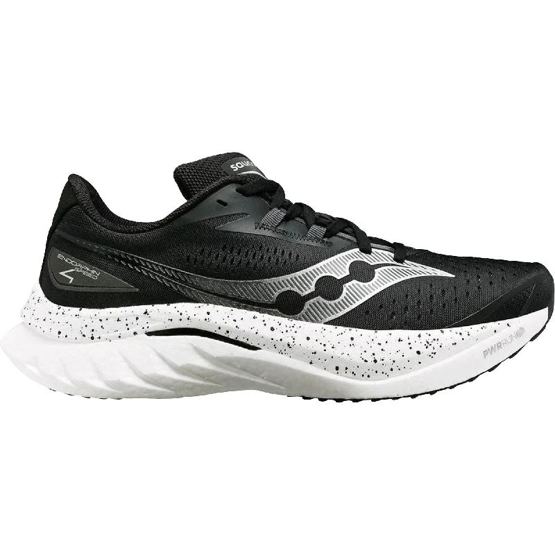 Camping hiking nature pulse-Saucony Endorphin Speed 4 Mens Running Shoes - Black