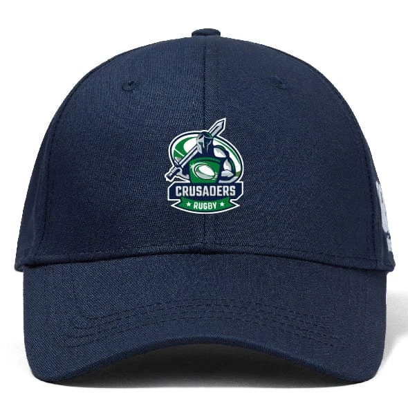 Camping hiking trail loop-Naperville Crusaders Flexfit Drill Cap by Canterbury