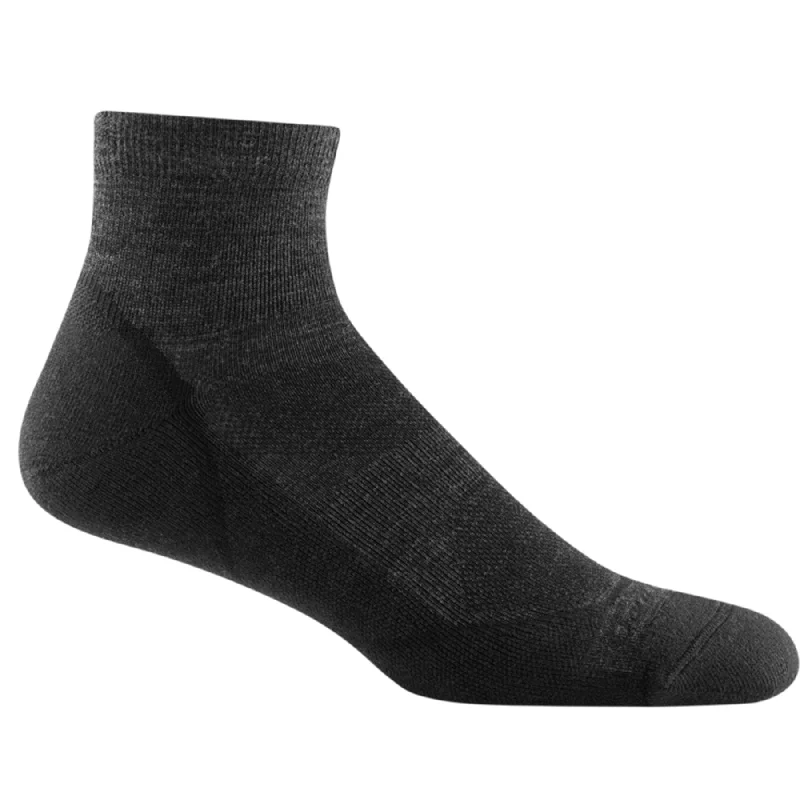 Camping hiking outdoor rush-Darn Tough Men's Light Hiker Quarter Lightweight Hiking Socks