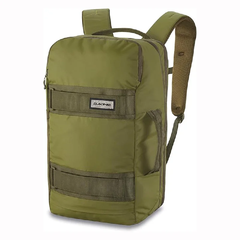 Camping hiking gear cheer-Dakine Unisex Utility Green 32L One Size Mission Street Pack Dlx Backpack - 10003999-UTILITYGREEN