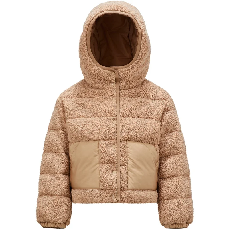 Camping hiking trail blaze-Moncler Beige Audrieu Jacket