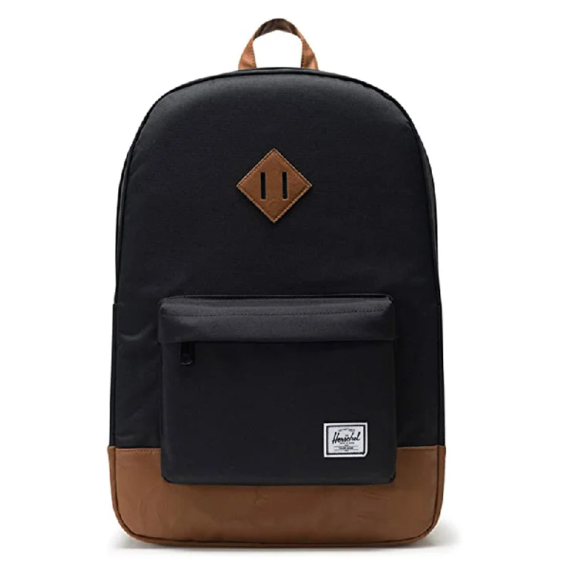 Camping hiking trail fresh-Herschel Unisex Black Classic 21.5L Heritage Backpack - 10007-00055-OS