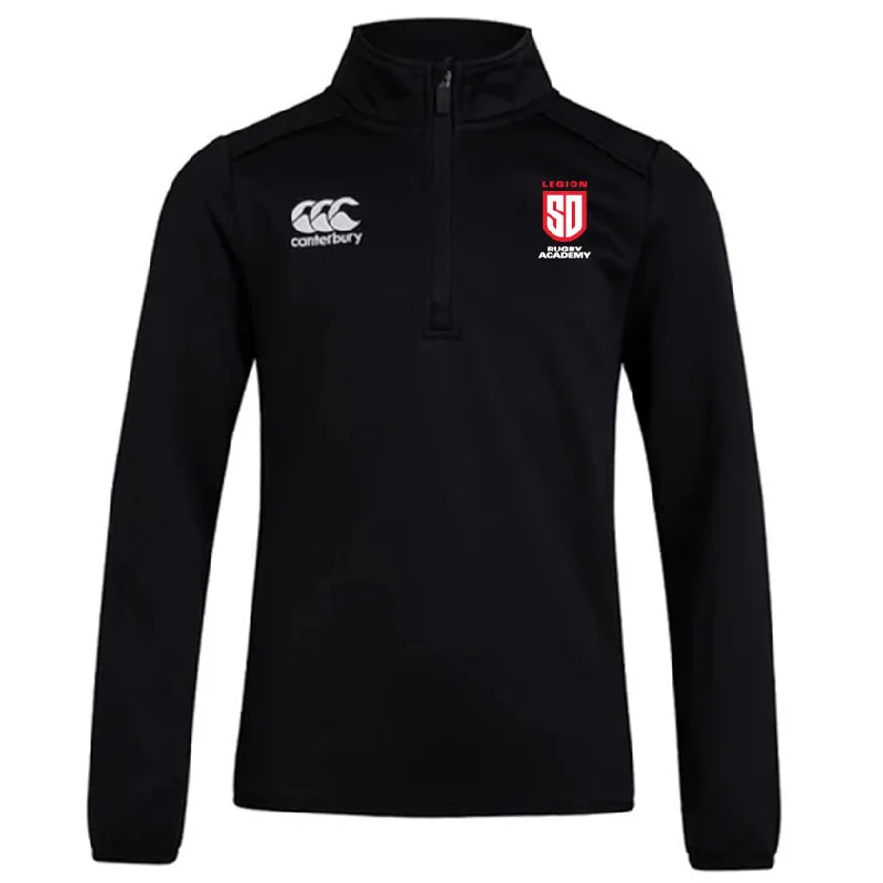 Camping hiking trail glints-San Diego Legion Rugby Academy Club 1/4 Zip Mid Layer Training Top by Canterbury