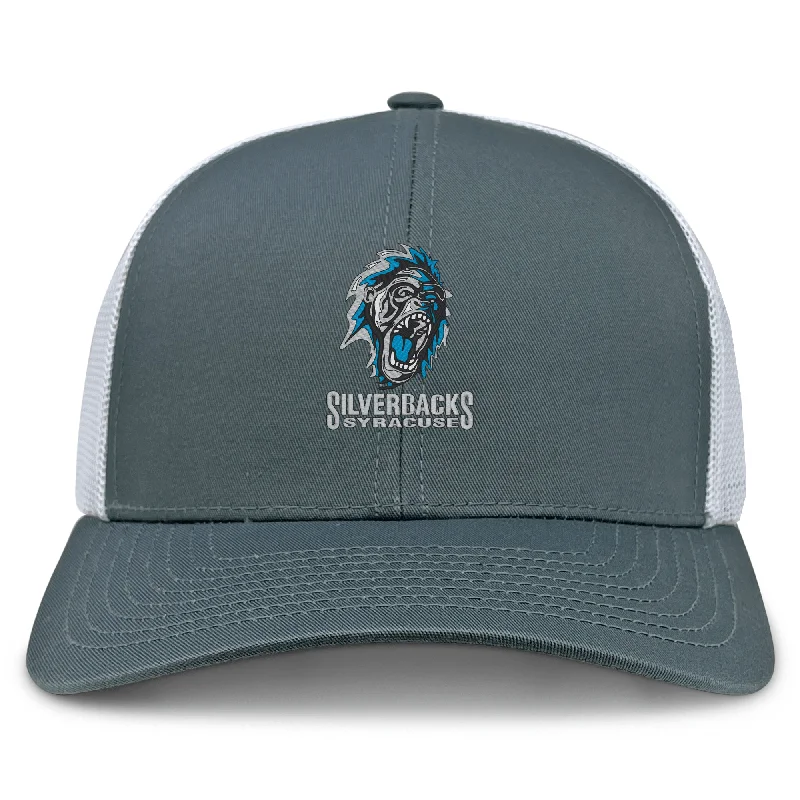 Camping hiking outdoor delight-Syracuse Silverbacks Retro Trucker Cap