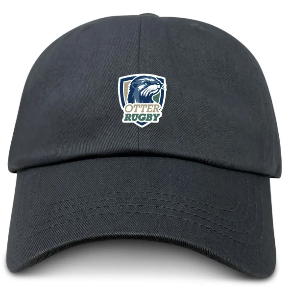 Camping hiking gear lift-CSU Monterey Bay Otter Rugby Adult Low-Profile Cotton Twill Dad Cap