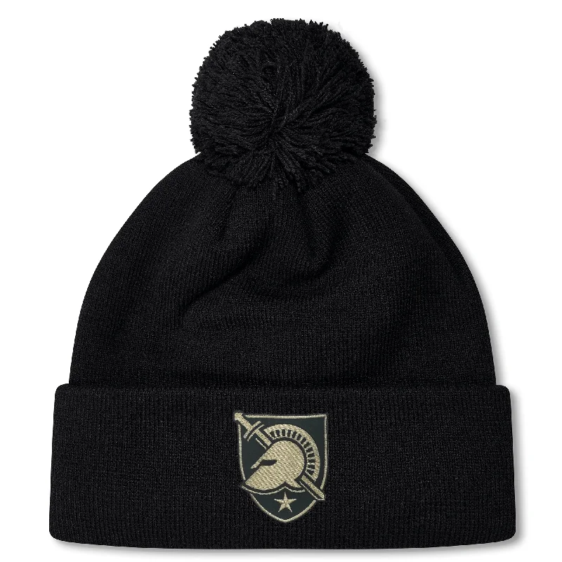 Camping hiking gear lift-West Point Pom Pom Beanie by Canterbury