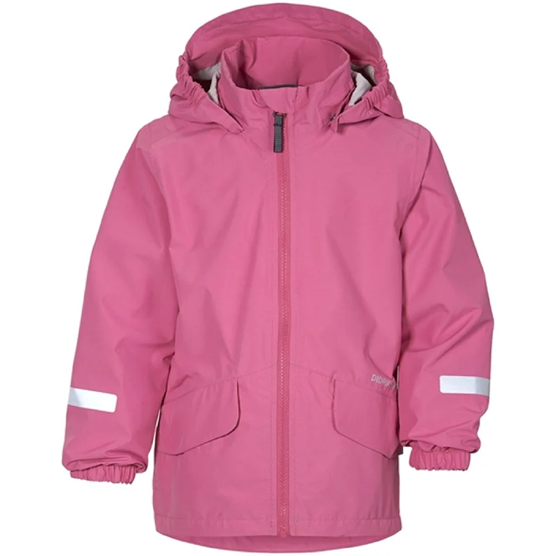 Camping hiking outdoor lift-Didriksons Norma Kids Sweet Pink Jacket