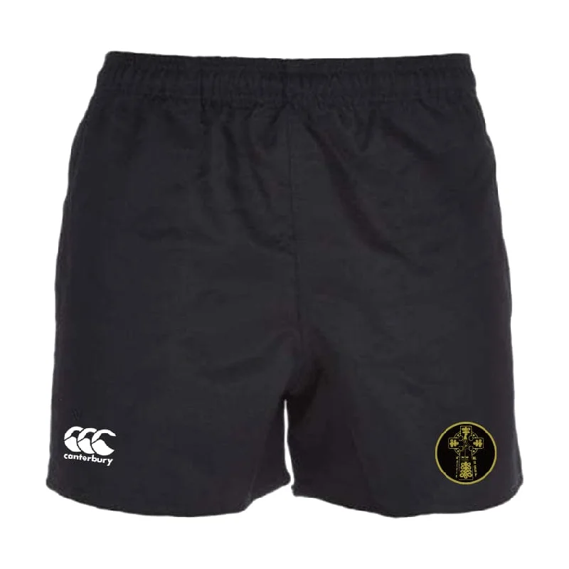 Camping hiking trail knot-Celtic Elite Professional Polyester Rugby Short by Canterbury