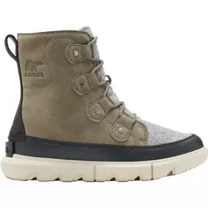 Camping hiking trail fire-Sorel Explorer II Joan Felt Boot