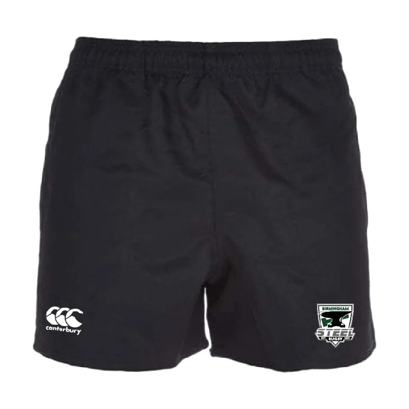 Camping hiking gear thrill-Birmingham Steel Rugby Professional Polyester Rugby Short by Canterbury