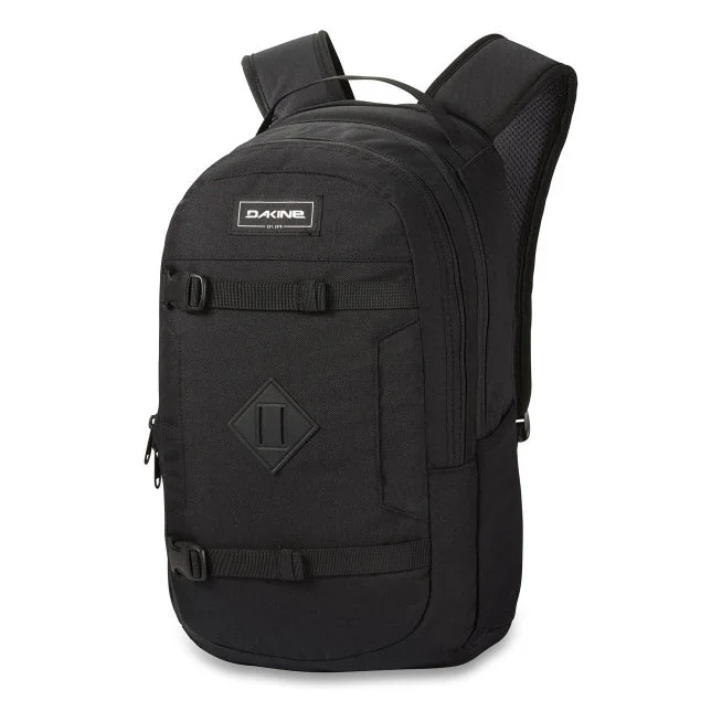 Camping hiking trail essence-Dakine Unisex Black 18L One Size Urbn Mission Pack Backpack - 10002604-BLACKII