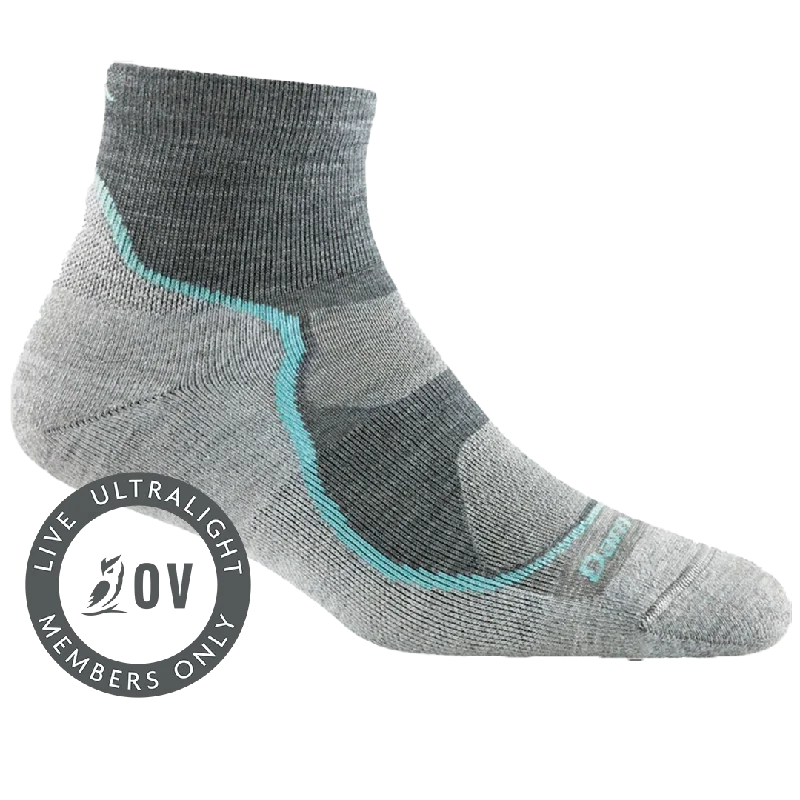 Camping hiking outdoor bloom-Women's Darn Tough Light Hiker 1/4 Lightweight Hiking Socks