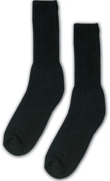 Camping hiking trail brilliance-Black - Athletic Crew Socks 9-11