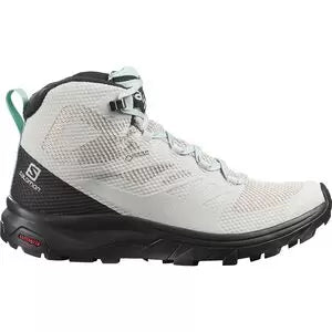 Camping hiking trail turn-Salomon Outline Mid GTX Hiking Boot