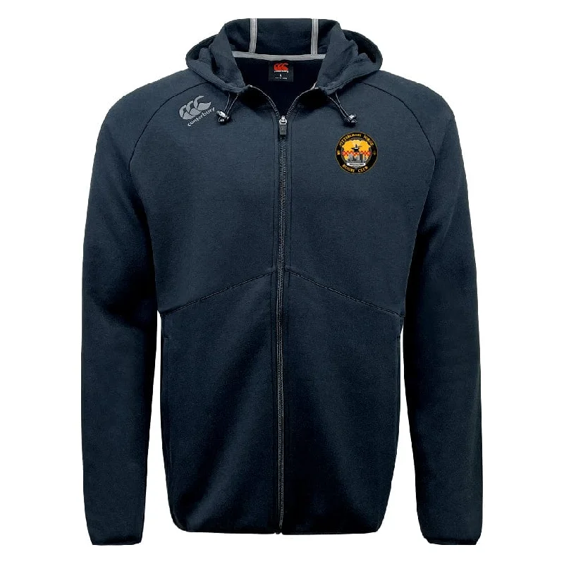 Camping hiking trail frontiers-Pittsburgh Forge Tempo Vapodri Full-Zip Hoodie by Canterbury