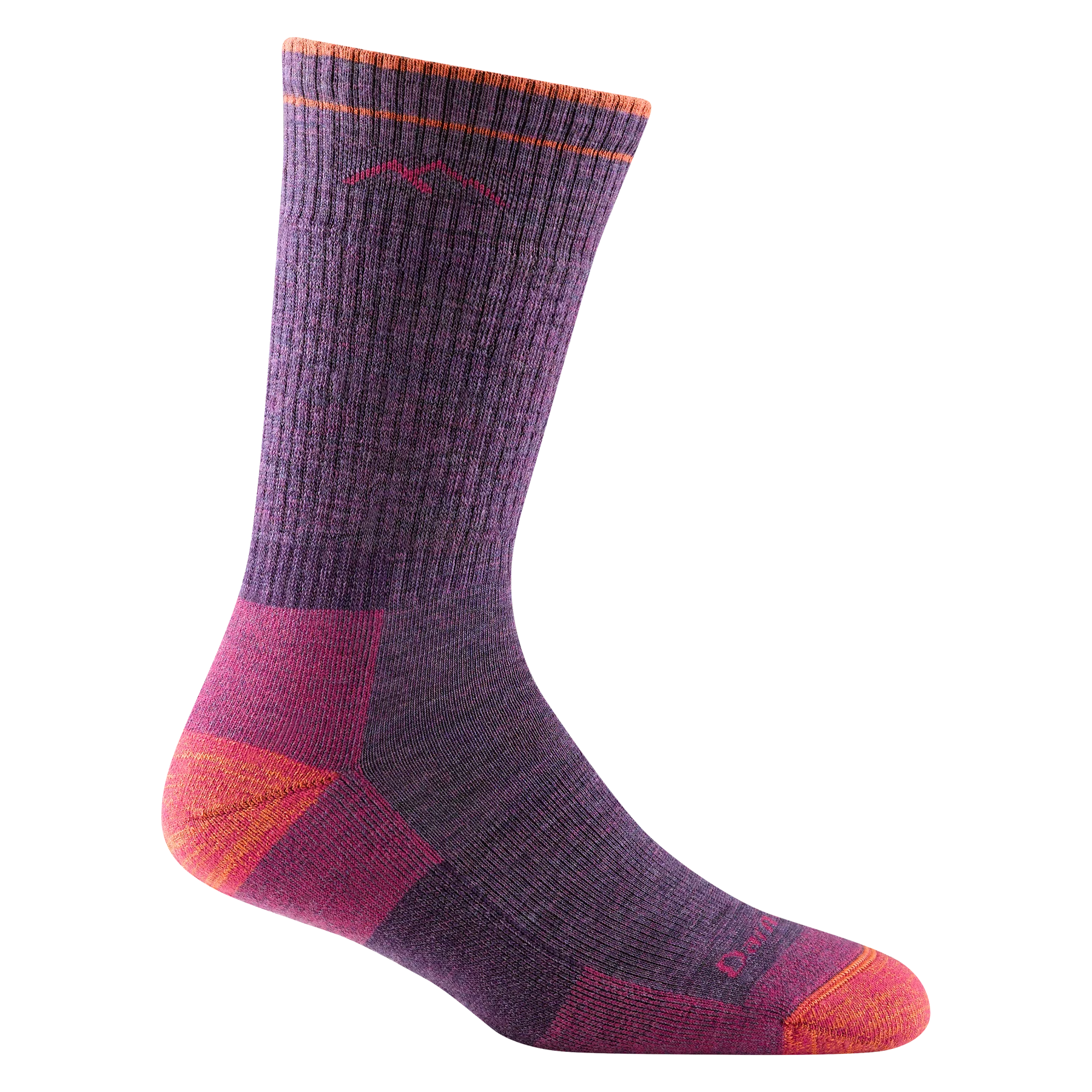 Camping hiking trail essence-Women's Hiker Boot Midweight Hiking Sock - Plum Heather