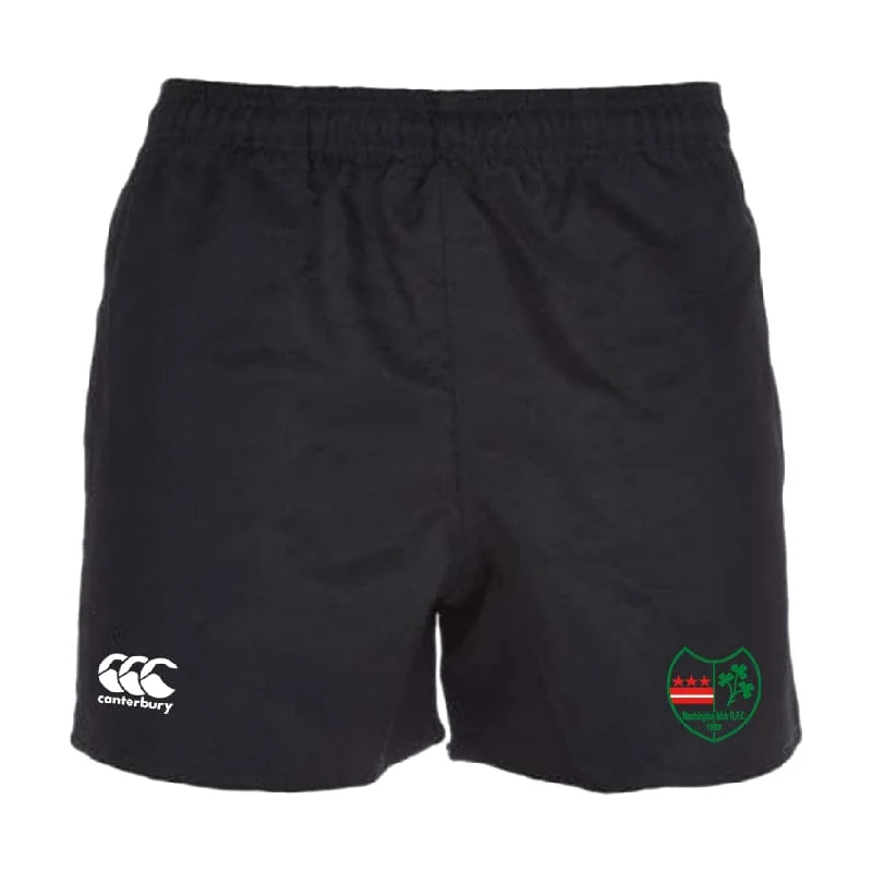 Camping hiking trail rain-Washington Irish Rugby Professional Polyester Rugby Short by Canterbury