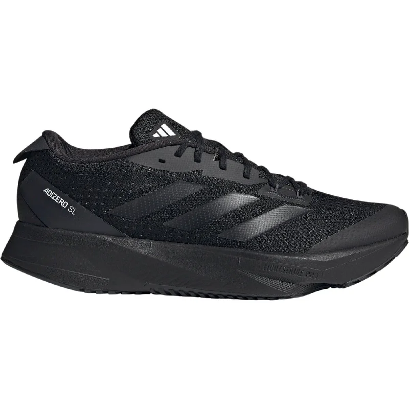 Camping hiking nature calm-adidas Adizero SL Mens Running Shoes - Black