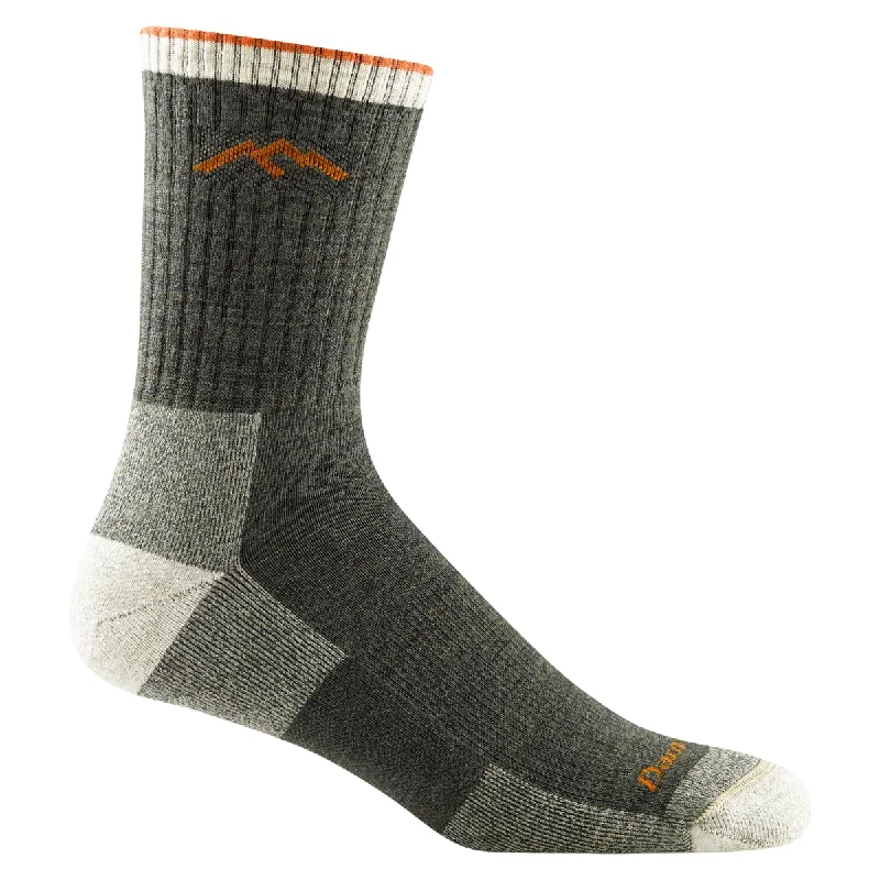 Camping hiking trail sleet-Darn Tough 1466 Men's Hiker Micro Crew Midweight Cushioned Sock