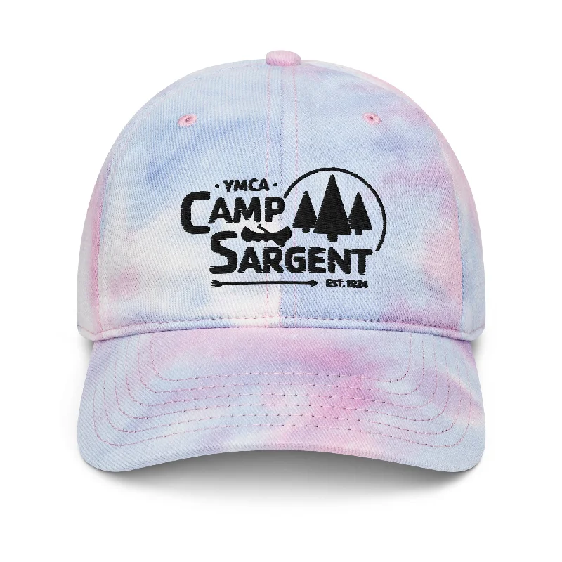 eco-friendly camping wipe sacks-Camp Sargent Tie Dye Cap