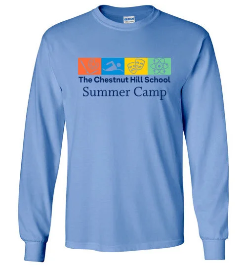 solar-powered camping tent sacks-Chestnut Hill School Long Sleeve T-Shirt