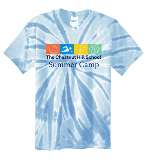 compact camping stove sacks-Chestnut Hill School Tie Dye T-Shirt