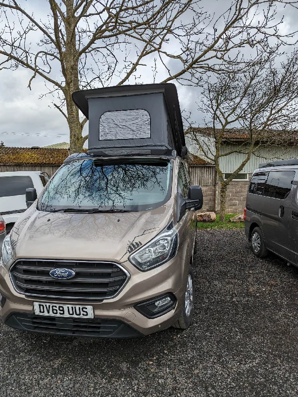 solar-powered camping glow sacks-SOLD Ford Transit Day Van with only 25000 miles