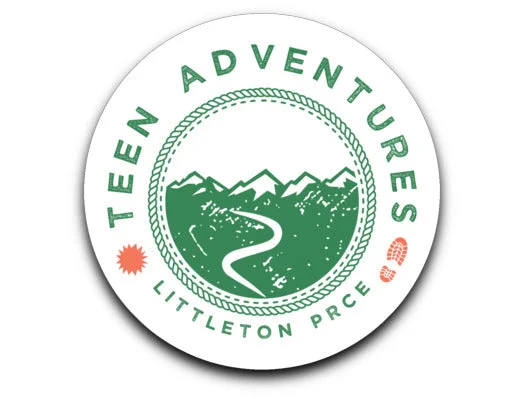 breathable camping sleep sacks-Littleton Decal Stickers - Teen Adventures