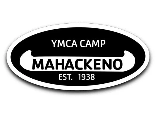 rugged camping tool sacks-Mahackeno Decal Stickers  - Vintage