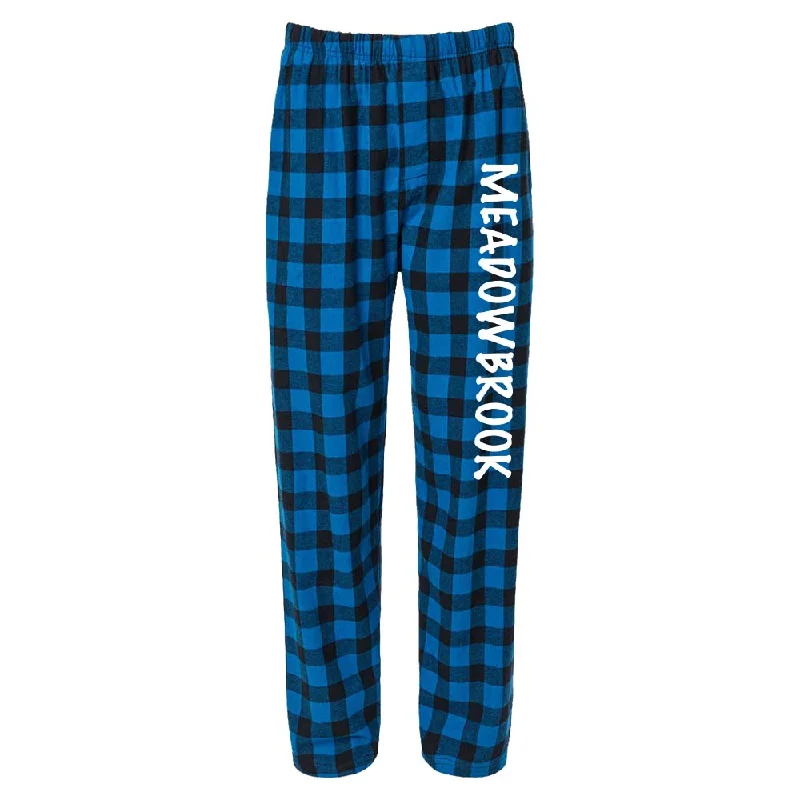 heavy-duty camping tent straps-Meadowbrook Unisex Pajama Pants