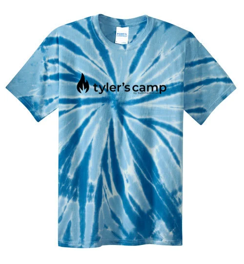 foldable camping sink sacks-Summer Collab Tie-Dye T-Shirt - Tyler's Camp