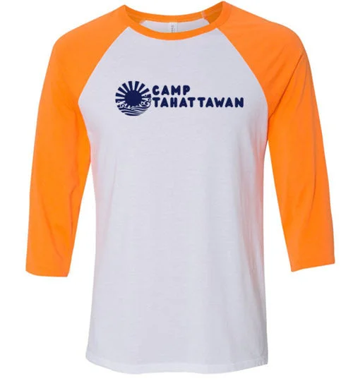 weather-resistant camping sacks-Tahattawan 3/4 Sleeve T-Shirt