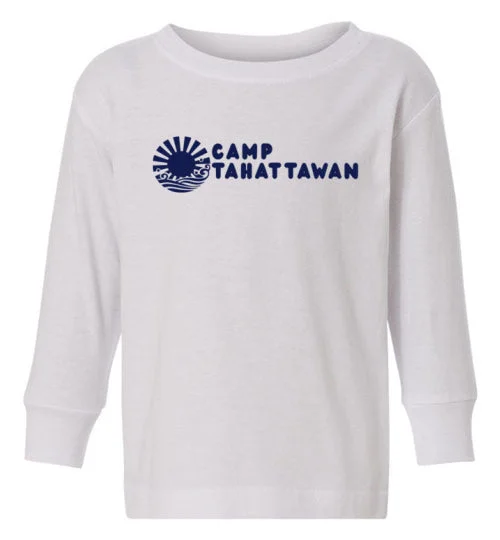 affordable camping chair sacks-Tahattawan Toddler Long Sleeve T-Shirt