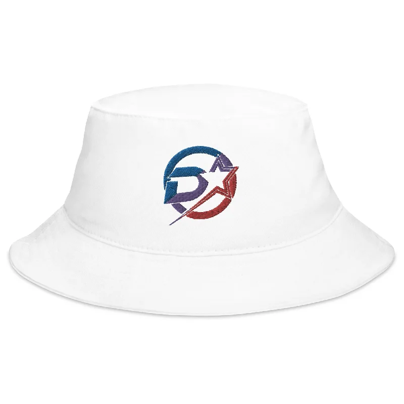 durable camping rain sacks-Team Dallas Classic Bucket Hat - Blue/Red D Star