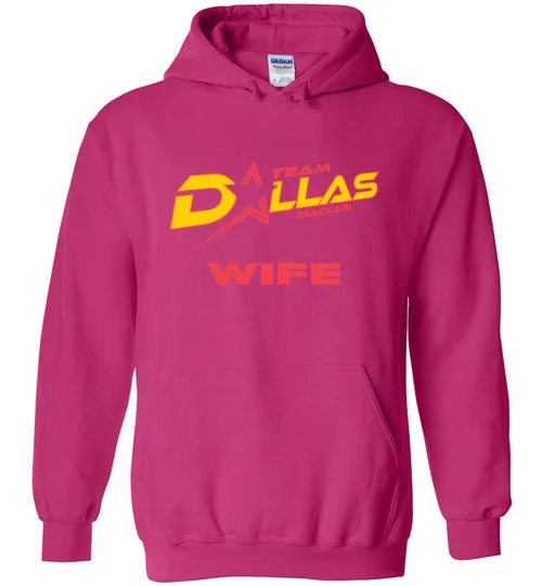 foldable camping gear sacks-Team Dallas Hoodie - Wife