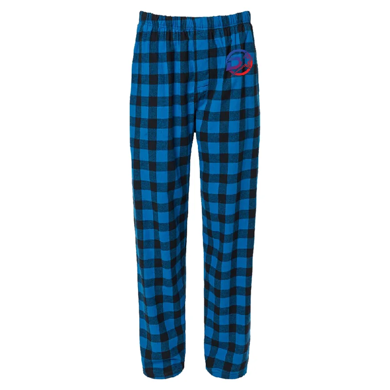 heavy-duty camping mat sacks-Team Dallas Pajama Pants - Blue/Red D Star