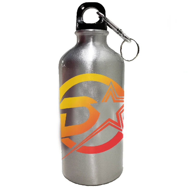 high-performance camping ear sacks-Team Dallas Stainless Steel Water Bottle - Red/Yellow D Star