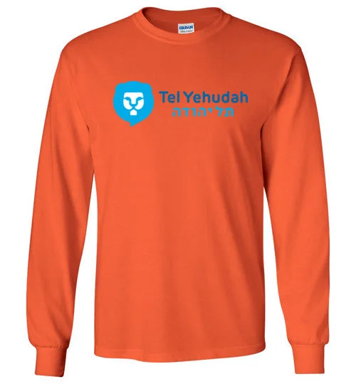 insulated camping drink sacks-Tel Yehudah Long Sleeve T-Shirt