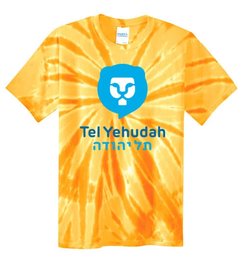 portable camping wash sacks-Tel Yehudah Tie-Dye T-Shirt