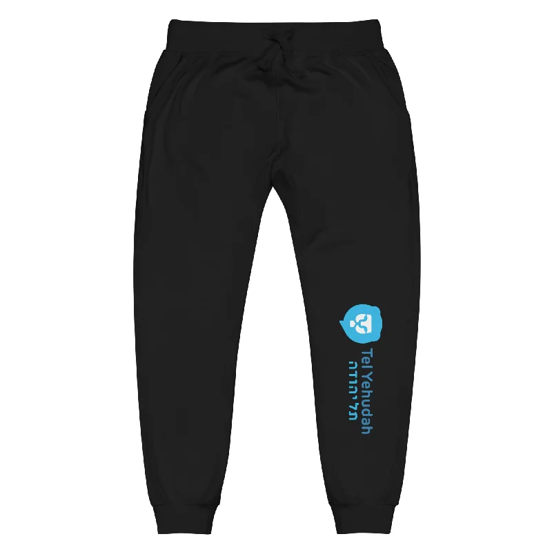 heavy-duty camping mat sacks-Tel Yehudah Unisex Fleece Sweatpants