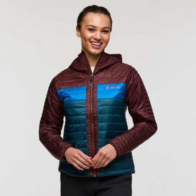 Camping hiking gear spark-Women's Capa Insulated Hooded Jacket