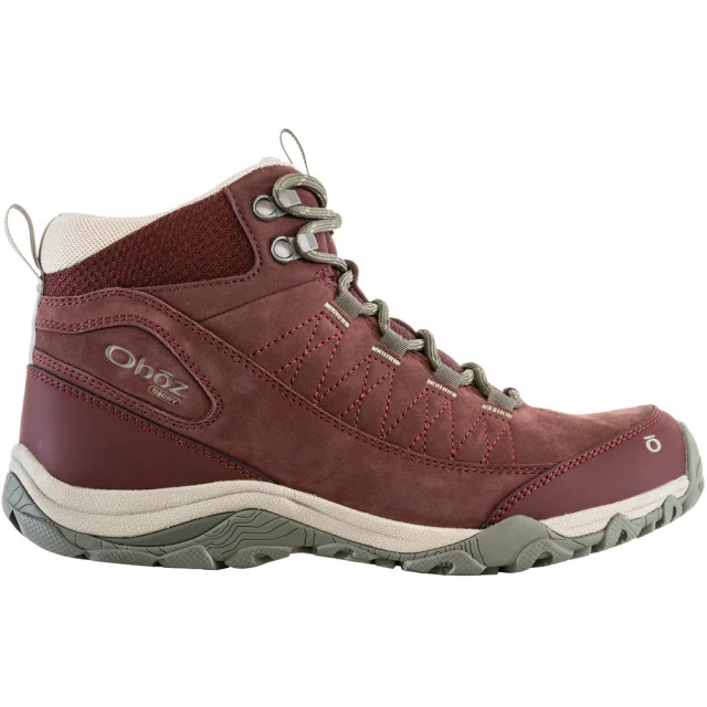 Camping hiking trail bold-Women's Ousel Mid B-DRY