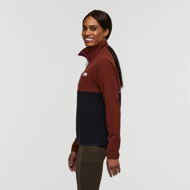 Camping hiking trail rest-Women's Amado Fleece Pullover