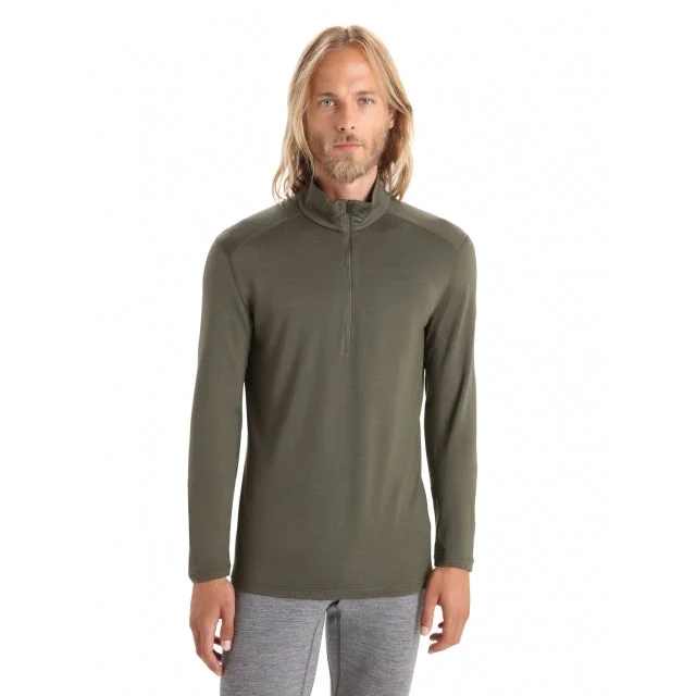 Camping hiking trail glints-Men Merino 260 Tech LS Half Zip