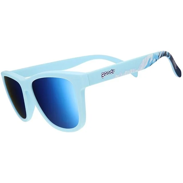 Camping hiking outdoor shine-Glacier National Park Polarized Sunglasses Blue Polarized