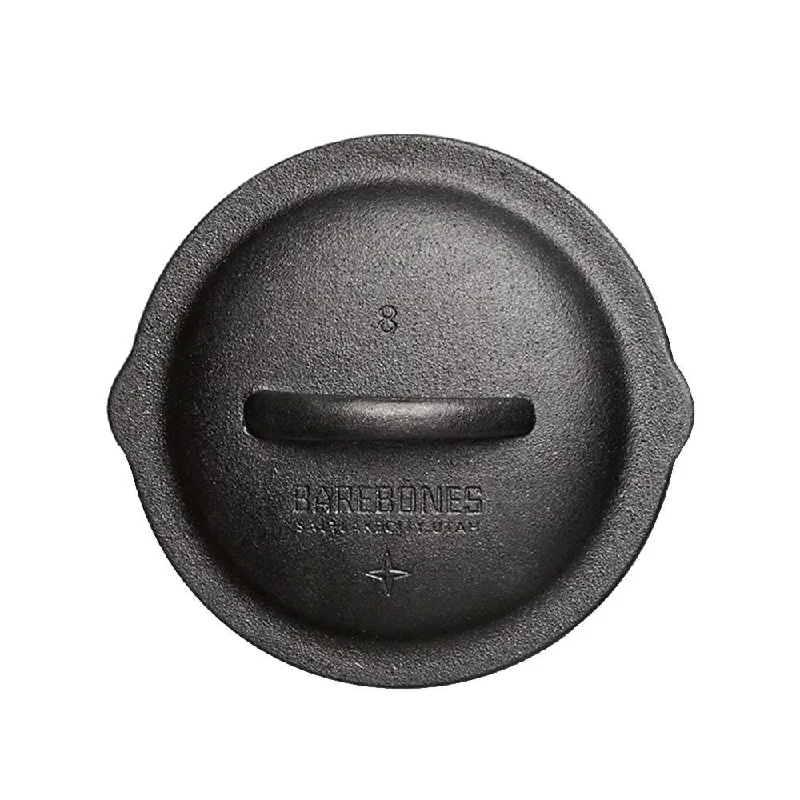 Camping hiking gear edges-Barebones 8 Inch Cast Iron Lid