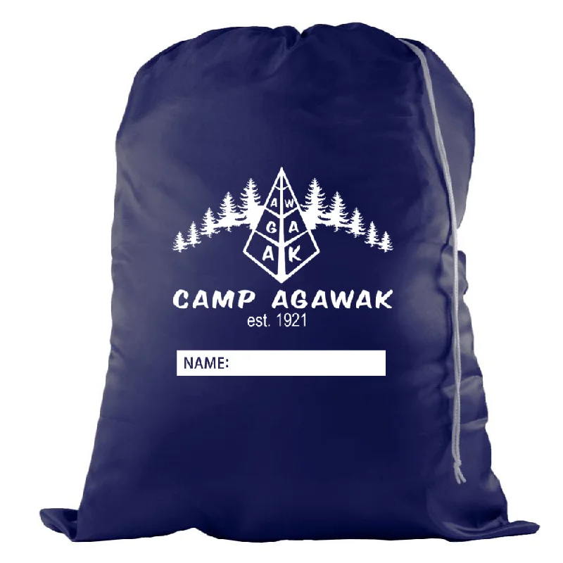 Camping hiking trail big-Camp Agawak Laundry Bag