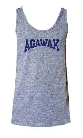 Camping hiking trail wind-Camp Agawak Tri-Blend Tank