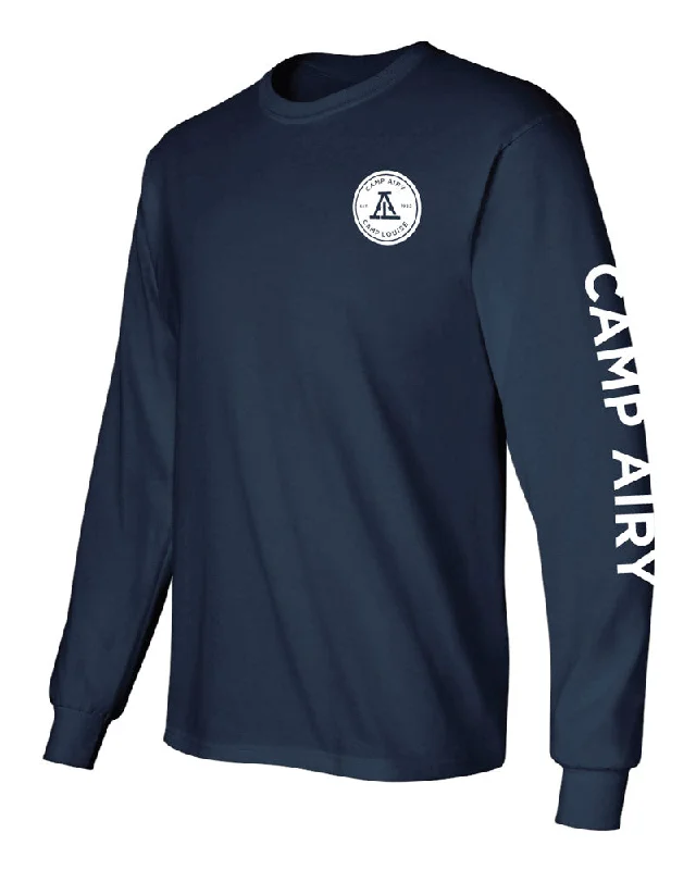 Camping hiking outdoor lift-Camp Airy Long Sleeve Tee